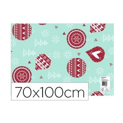 Ancor CARTA FANTASIA A NATALE 70X100 CM 80GR MODELLO 37 Ancor CARTA FANTASIA A NATALE 70X100 CM 80GR MODELLO 37