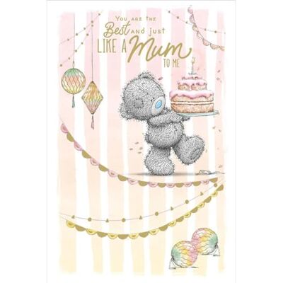 Me To You Tatty Teddy Biglietto di auguri di compleanno con scritta "Just Like A Mum To Me Me To You Tatty Teddy Biglietto di auguri di compleanno con scritta "Just Like A Mum To Me