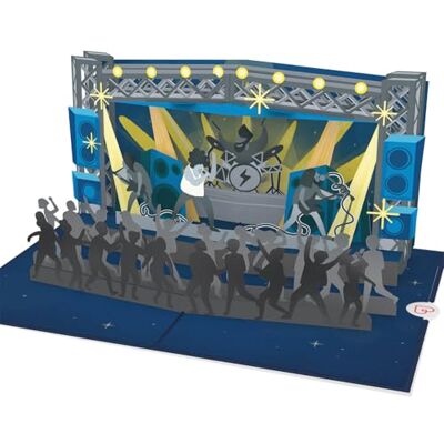 papercrush ® Biglietto pop-up da concerto – Biglietto di compleanno 3D rock, biglietto di buoni o regalo in denaro per festival o visite di concerti, buono regalo per biglietti da concerto papercrush ® Biglietto pop-up da concerto – Biglietto di compleanno 3D rock, biglietto di buoni o regalo in denaro per festival o visite di concerti, buono regalo per biglietti da concerto