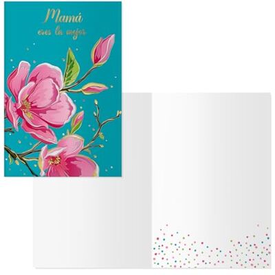 DOHE Biglietti Auguri Festa della Mamma (6 pz.) Regalo per mamme, con busta di carta, dimensioni 11,5 x 17 cm, biglietti di ringraziamento Camelia DOHE Biglietti Auguri Festa della Mamma (6 pz.) Regalo per mamme, con busta di carta, dimensioni 11,5 x 17 cm, biglietti di ringraziamento Camelia