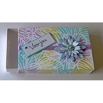 Nellie's Choice Fustella Scatola Carta Regalo, 9.2 x 6 x 1.1 cm, Wrapping Die per Scatole Regalo, Gift Boxes, Regali di Natale, DIY Nellie's Choice Fustella Scatola Carta Regalo, 9.2 x 6 x 1.1 cm, Wrapping Die per Scatole Regalo, Gift Boxes, Regali di Natale, DIY