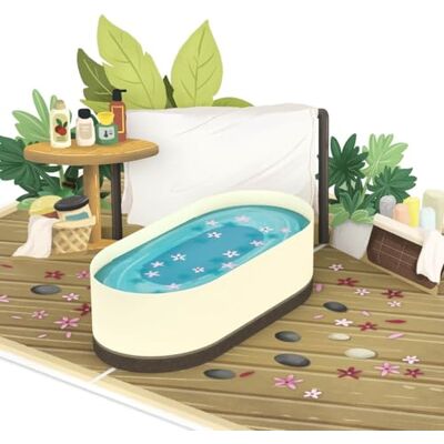 papercrush ® Biglietto pop-up Benessere Biglietto regalo di compleanno 3D per lei (fidanzata, moglie, amica), Buono regalo per spa, estetista, massaggio per donna, Carta regalo per anniversario papercrush ® Biglietto pop-up Benessere Biglietto regalo di compleanno 3D per lei (fidanzata, moglie, amica), Buono regalo per spa, estetista, massaggio per donna, Carta regalo per anniversario