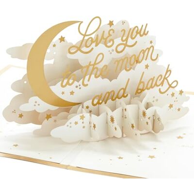 Biglietto di Auguri 3D Pop-up Hallmark Rosa Tramonto - Biglietto di auguri Biglietto di Auguri 3D Pop-up Hallmark Rosa Tramonto - Biglietto di auguri