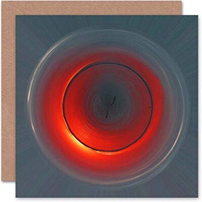 Wee Blue Coo CARD GREETING ABSTRACT ART DESIGN CONCENTRIC SUNRISE GIFT Wee Blue Coo CARD GREETING ABSTRACT ART DESIGN CONCENTRIC SUNRISE GIFT