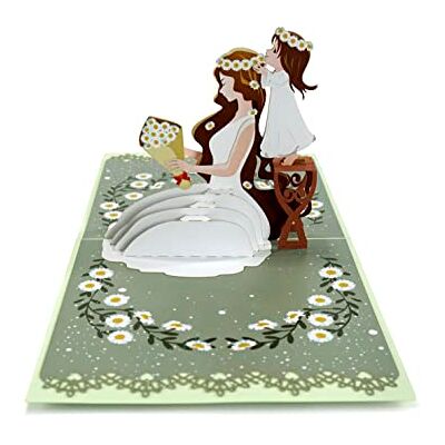 Generic Biglietto pop-up 3D per festa della mamma, margherite, regalo a sorpresa per mamma, figlia, moglie, compleanno, grazie. 15x15 cm (margherite per la festa della mamma) Generic Biglietto pop-up 3D per festa della mamma, margherite, regalo a sorpresa per mamma, figlia, moglie, compleanno, grazie. 15x15 cm (margherite per la festa della mamma)