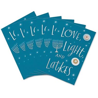 American Greetings Biglietti Hanukkah, Happy Hanukkah (6 pezzi) American Greetings Biglietti Hanukkah, Happy Hanukkah (6 pezzi)