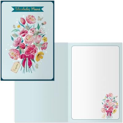 DOHE Biglietti Auguri Festa della Mamma (6 pz.) Regalo per mamme, con busta di carta, dimensioni 11,5 x 17 cm, biglietti di ringraziamento Mazzo DOHE Biglietti Auguri Festa della Mamma (6 pz.) Regalo per mamme, con busta di carta, dimensioni 11,5 x 17 cm, biglietti di ringraziamento Mazzo