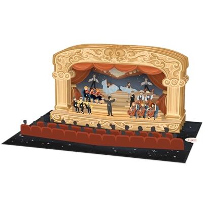 papercrush ® Biglietto pop-up teatro – Biglietto auguri compleanno 3D per donna (fidanzata, mamma, nonna), Carta regalo anniversario matrimonio genitori, Buono regalo musica per musicisti (uomo, amica) papercrush ® Biglietto pop-up teatro – Biglietto auguri compleanno 3D per donna (fidanzata, mamma, nonna), Carta regalo anniversario matrimonio genitori, Buono regalo musica per musicisti (uomo, amica)
