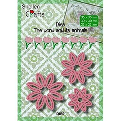 Nellie's Choice , Fiori, 3.6 x 3.6 cm Fustelle, per Creare Biglietti, Natale, Scrapbooking, Fai da Te, DIY, Rosa, 36x36 / 30x30 / 23x23mm Nellie's Choice , Fiori, 3.6 x 3.6 cm Fustelle, per Creare Biglietti, Natale, Scrapbooking, Fai da Te, DIY, Rosa, 36x36 / 30x30 / 23x23mm