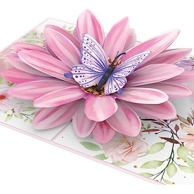 papercrush ® Biglietto pop-up con farfalla – Biglietto di compleanno 3D per moglie, fidanzata e nonna, Biglietto di auguri per nascita d'una bimba, buon miglioramento, grazie o pensionamento papercrush ® Biglietto pop-up con farfalla – Biglietto di compleanno 3D per moglie, fidanzata e nonna, Biglietto di auguri per nascita d'una bimba, buon miglioramento, grazie o pensionamento