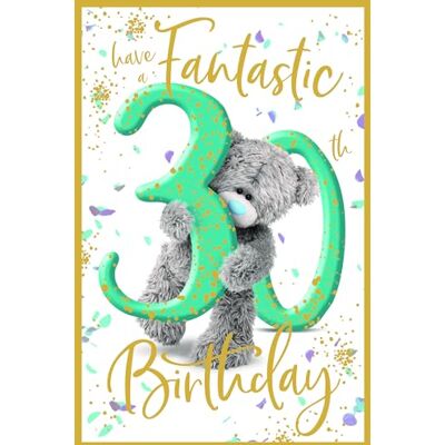 Me To You Biglietto di auguri per 30° compleanno, motivo: Tatty Teddy, collezione ufficiale Me To You Biglietto di auguri per 30° compleanno, motivo: Tatty Teddy, collezione ufficiale
