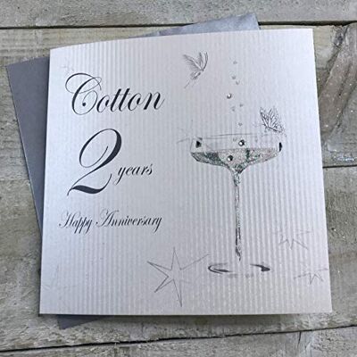 Carte di cotone bianco BD102 - Biglietto di auguri Carte di cotone bianco BD102 - Biglietto di auguri