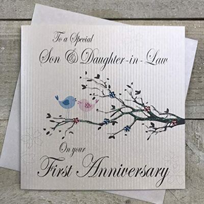 White Cotton Cards - Carta di anniversario - Carta di auguri White Cotton Cards - Carta di anniversario - Carta di auguri