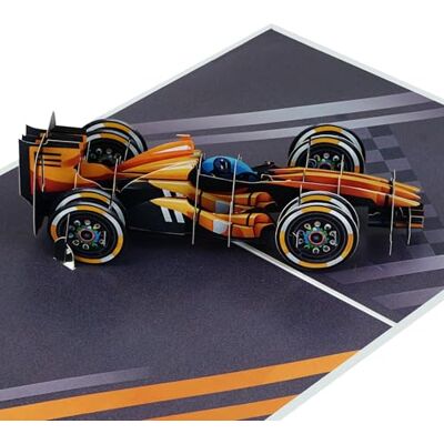 Cardology Biglietto pop-up con auto da corsa Biglietto di auguri 3D Motorsport, perfetto per compleanni e festa del papà per lui, uomini, ragazzi, amanti delle auto e appassionati di corse Cardology Biglietto pop-up con auto da corsa Biglietto di auguri 3D Motorsport, perfetto per compleanni e festa del papà per lui, uomini, ragazzi, amanti delle auto e appassionati di corse