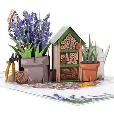 Cardology Biglietto Pop-Up Lavanda Biglietto di Compleanno per Lei, Biglietto per la Festa della Mamma, Biglietto per la Festa del Papà, Biglietto di Pasqua, Biglietto di Ringraziamento, 15 X 20cm Cardology Biglietto Pop-Up Lavanda Biglietto di Compleanno per Lei, Biglietto per la Festa della Mamma, Biglietto per la Festa del Papà, Biglietto di Pasqua, Biglietto di Ringraziamento, 15 X 20cm