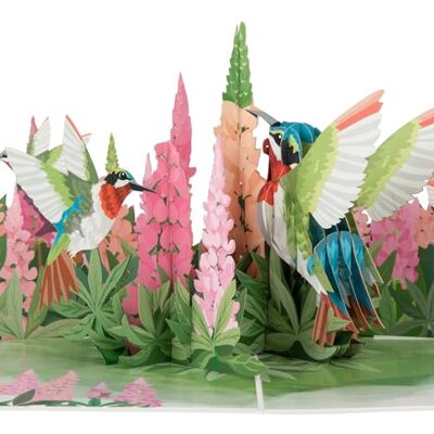 Cardology Biglietto pop-up con colibrì Biglietto di auguri di compleanno 3D fatto a mano per lei Festa della mamma, San Valentino, Compleanno, Guarisci presto Carta ricordo di lusso Cardology Biglietto pop-up con colibrì Biglietto di auguri di compleanno 3D fatto a mano per lei Festa della mamma, San Valentino, Compleanno, Guarisci presto Carta ricordo di lusso