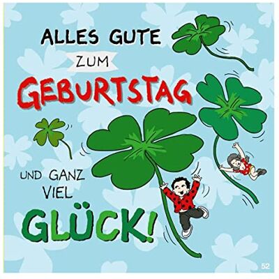 Depesche Biglietto d'auguri con musica, divertente biglietto d'auguri con scritta in lingua inglese Archie, con busta inclusa, 17 x 16,5 cm Depesche Biglietto d'auguri con musica, divertente biglietto d'auguri con scritta in lingua inglese Archie, con busta inclusa, 17 x 16,5 cm