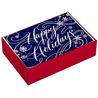 Hallmark Biglietti di Natale in scatola Happy Holidays Hallmark Biglietti di Natale in scatola Happy Holidays
