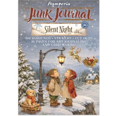 Stamperia Junk Journal Stickers, Die-Cuts and Backgrounds for Scrapbooks, Albums, Card Making and More, Perfect for Hobbies and Craft (Silent Night) Stamperia Junk Journal Stickers, Die-Cuts and Backgrounds for Scrapbooks, Albums, Card Making and More, Perfect for Hobbies and Craft (Silent Night)