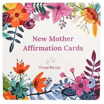 ART New Mother Affirmation Cards: 23 Emotionally Supportive Positive Cards. Gift for New Mum, Expecting Mothers, New Mum Essentials, Baby Shower Gifts ART New Mother Affirmation Cards: 23 Emotionally Supportive Positive Cards. Gift for New Mum, Expecting Mothers, New Mum Essentials, Baby Shower Gifts