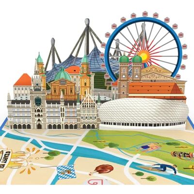 papercrush ® Biglietto pop-up Praga Biglietto di compleanno 3D speciale per viaggiatori (uomo e donna), Regalo in denaro per viaggio sorpresa, Buono regalo viaggio 3D per weekend in due con fidanzata papercrush ® Biglietto pop-up Praga Biglietto di compleanno 3D speciale per viaggiatori (uomo e donna), Regalo in denaro per viaggio sorpresa, Buono regalo viaggio 3D per weekend in due con fidanzata