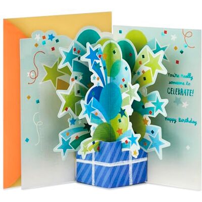 Hallmark , biglietto di auguri di compleanno pop up di meraviglia (qualcuno da festeggiare) Hallmark , biglietto di auguri di compleanno pop up di meraviglia (qualcuno da festeggiare)