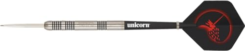 Unicorn Freccetta in tungsteno, 80%, Nero (Natural/Black), 21 g