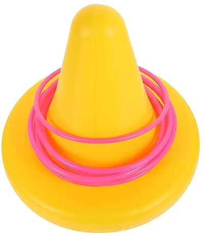 BESPORTBLE 1 Set Sgabello a Gamba Singola Anello Giocattoli Puntello Di Allenamento Fisico Giocattolo Strumento Di Esercizio Fisico Plastica Bambino Oggetti Di Scena