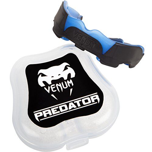 VENUM Predator, Paradenti Unisex, Nero/Blu, Taglia One sizeca