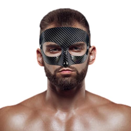 Generic Protezione per il naso per lo sport, protezione per il naso per il naso rotto   Visiera protettiva, protezione facciale regolabile   La copertura protettiva per il naso rotto protegge il viso