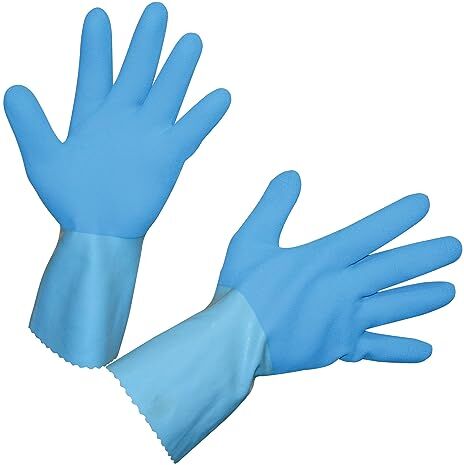 Kerbl Fletex  Guanti da piastrellista, colore: blu, taglia 10