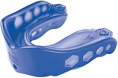 Shock Doctor Gel Max Mouthguard Mouth Guard Gum Piece Convertible Royal Adult