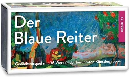 Seemann Henschel GmbH Der Blaue Reiter. Memo: Gedächtnisspiel mit 36 Werken der berühmten Künstlergruppe