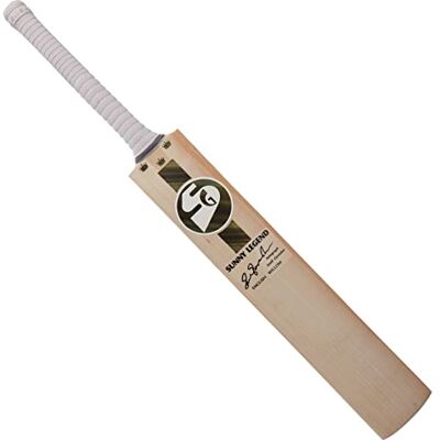 SG Sunny Legend Grade 1+, Mazza da Cricket in Salice Inglese, Manico Corto, Palla in Pelle SG Sunny Legend Grade 1+, Mazza da Cricket in Salice Inglese, Manico Corto, Palla in Pelle