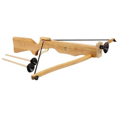 BestSaller 1242 Balestra per bambini in legno di ontano oliato + 3X frecce con ventosa 1246 (4 pezzi) BestSaller 1242 Balestra per bambini in legno di ontano oliato + 3X frecce con ventosa 1246 (4 pezzi)