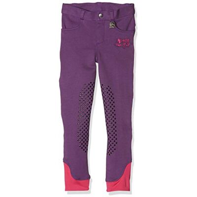 HKM 9060 Pantaloni da Equitazione per Bambini Easy, con Inserti in Silicone, per Bambine 116-176 HKM 9060 Pantaloni da Equitazione per Bambini Easy, con Inserti in Silicone, per Bambine 116-176