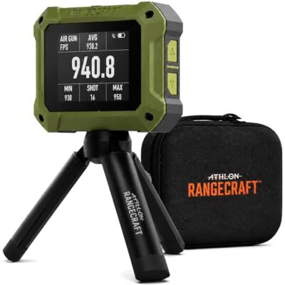 Generic Athlon Rangecraft Velocity PRO Radar Chronograph 65-5000 FPS ± 0,1% Precisione IP67 Impermeabile per fucile Pistola Ad Aria Aperta Tiro con l'arco con Bluetooth e App Integrazione Generic Athlon Rangecraft Velocity PRO Radar Chronograph 65-5000 FPS ± 0,1% Precisione IP67 Impermeabile per fucile Pistola Ad Aria Aperta Tiro con l'arco con Bluetooth e App Integrazione