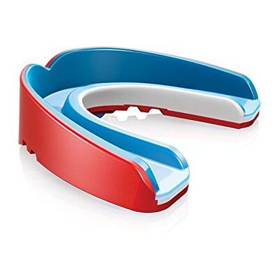 Shock Doctor Kid' S Nano 3D paradenti, Bambino, Paragengive, Nano 3D, Pearl Red Shock Doctor Kid' S Nano 3D paradenti, Bambino, Paragengive, Nano 3D, Pearl Red
