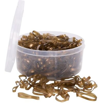 Imperial Riding Elastici intrecciati IRH, elastici in silicone extra grandi e forti per la criniera del cavallo, oro, 1 taglia Imperial Riding Elastici intrecciati IRH, elastici in silicone extra grandi e forti per la criniera del cavallo, oro, 1 taglia