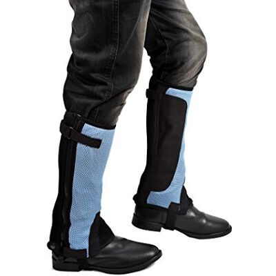 Riders Trend Mini Chaps - Tessuto in Rete Traspirante e Rinforzato con Amara - Chaps Riders Trend Mini Chaps - Tessuto in Rete Traspirante e Rinforzato con Amara - Chaps