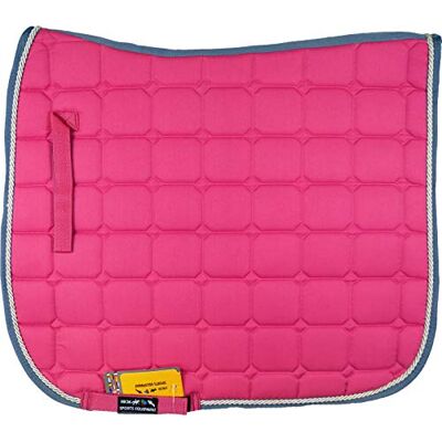 HKM Sports Equipment GmbH, gualdrappa “Madrid”, Sella e imbrigliatura, Unisex, , Pink, Dressage Pony HKM Sports Equipment GmbH, gualdrappa “Madrid”, Sella e imbrigliatura, Unisex, , Pink, Dressage Pony