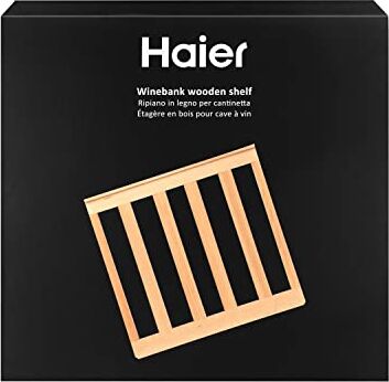 HAIER Ripiano in Legno per Cantinetta, Massima Capacità di Conservazione, Elegante e di Qualità, Accessorio Originale , 417 * 390 * 19mm, Compatibile con  WS59GAE WS53GDA WS30GA