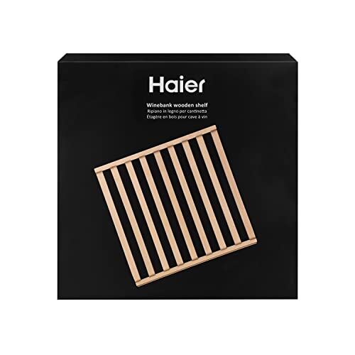 HAIER Ripiano in Legno per Cantinetta, Massima Capacità di Conservazione, Elegante e di Qualità, Accessorio Originale , 48.7 x 48.0 x 25 cm, Compatibile con  WS171GA WS105GA