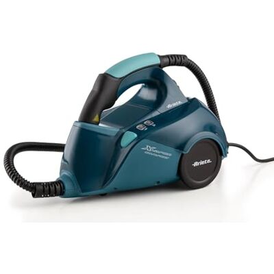 Ariete 4145 XVapor Comfort, Pulitore a vapore, Uccide 99,9% germi e batteri, Kit accessori, Vapore continuo 45', 1500W, 5 bar, Blu Ariete 4145 XVapor Comfort, Pulitore a vapore, Uccide 99,9% germi e batteri, Kit accessori, Vapore continuo 45', 1500W, 5 bar, Blu