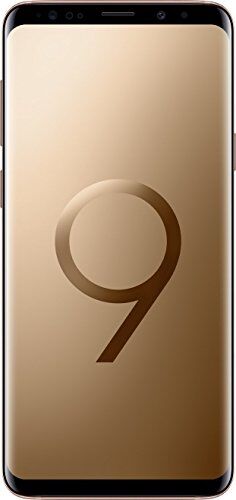 Samsung Galaxy S9+ Smartphone, Oro, Display 6.2", 64 GB Espandibili, Dual Sim [Versione Tedesca]