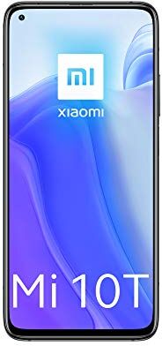 Xiaomi Mi 10T Smartphone 6+128GB, display 6,67” Full HD+, Snapdragon 865, 64MP AI Triplo-Camera, batteria 5000mAh, Cosmic Black (Versione ufficiale + garanzia 2 anni)