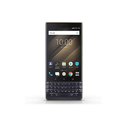 Blackberry KEY2 LE Dual-SIM (64GB, BBE100-4, tastiera QWERTY) (solo gsm, non CDMA) 4G Smartphone Factory Unlocked (Champagne / Gold) Versione internazionale