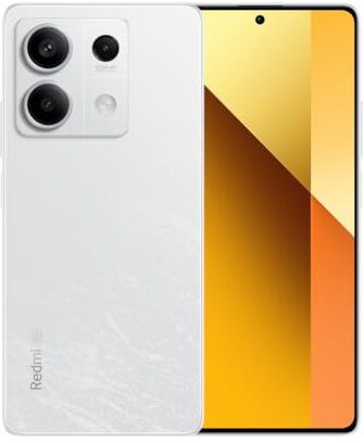 Xiaomi Redmi Note 13 5G 6+128GB, Fotocamera Super-Clear da 108 MP, Schermo da 6,67", 5.000 mAh, Bianco Artico (IT Versione)