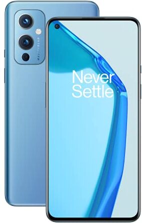 OnePlus 9 5G Smartphone con Fotocamera Hasselblad, 8GB RAM + 128GB, Blu (Arctic Sky) [EU version]