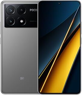 Xiaomi POCO X6 Pro Smartphone 12GB RAM 512GB ROM, Dimensity 8300-Ultra, 6.67” AMOLED Display, 5000mAh Battery 67W Turbo Charging, 64MP Triple Camera,(Grey)